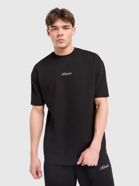 Mckenzie T-Shirt Pismo czarna