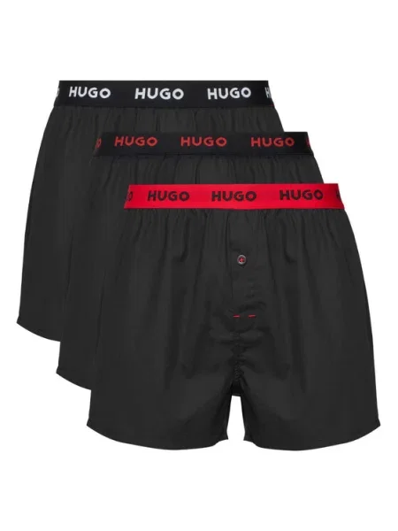 Kratke hlače Hugo Boss črna