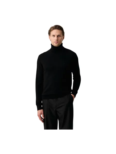 Sweter z golfem Michael Kors wełniany do golfa czarny
