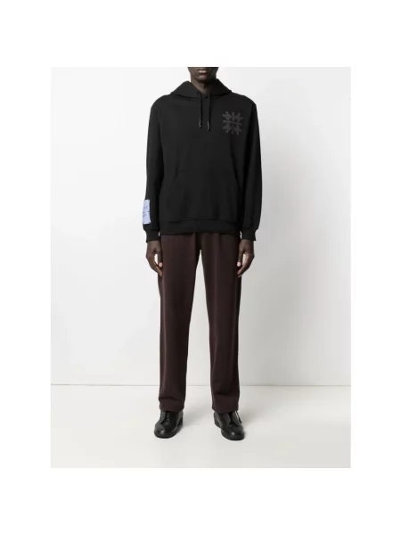 Bluza z kapturem Alexander Mcqueen z kapturem czarna