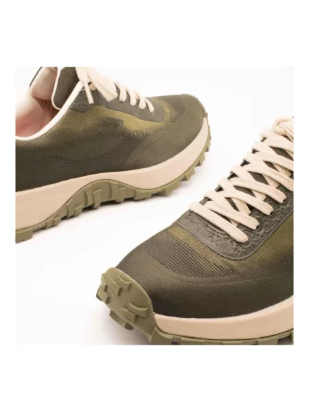 Pantofi Camper din jacard verde