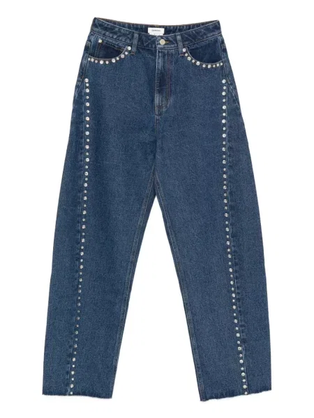 Pantaloni Sandro albastru