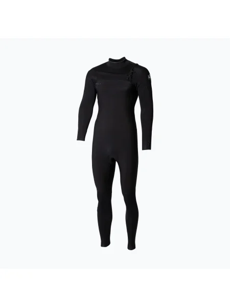 Costum de înot pentru bărbați O'Neill Epic mm Chest Zip Full black/black/black negru