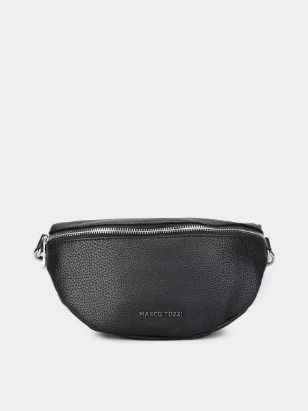 Marco Tozzi Поясна сумка Синтетичний чорний