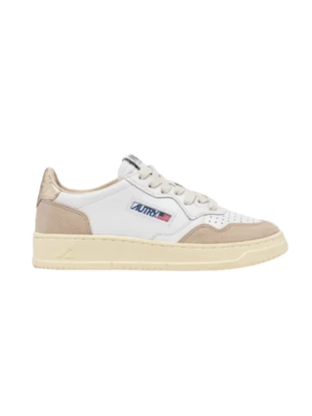 Sneakersy Autry skórzane białe