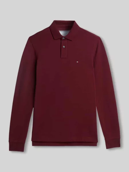 Koszulka polo o kroju regular fit z mieszanki bawełny Tommy Hilfiger