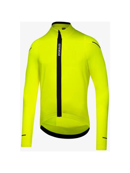 Koszulka rowerowa GOREWEAR Spinshift Thermo długi rękaw neonowa M żółta
