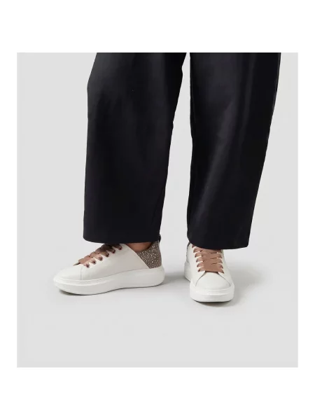 Sneakersy Alexander Smith skórzane białe