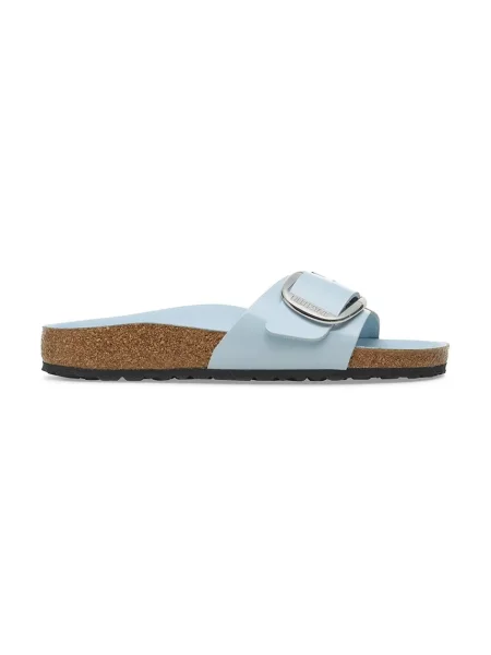 Кожени чехли Birkenstock Madrid Big Buckle синьо
