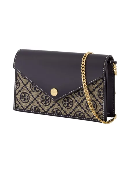 Portfel Tory Burch niebieski