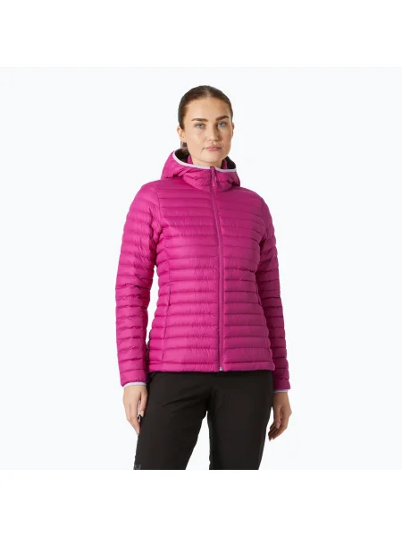 Helly Hansen női pehelypaplan Sirdal Hooded Insulator magenta női kabát. Méret: S rózsaszín