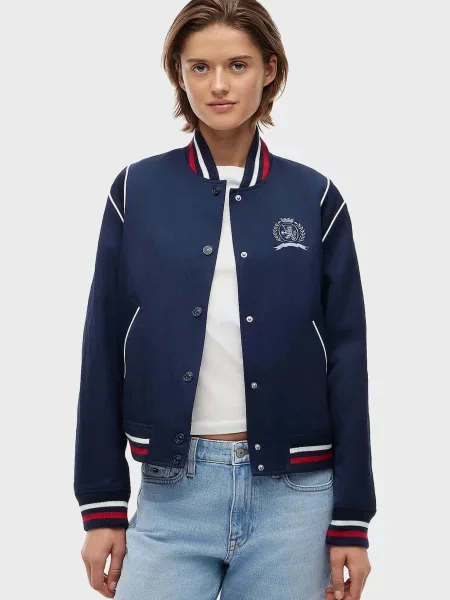 Джинсова куртка Tommy Jeans синя