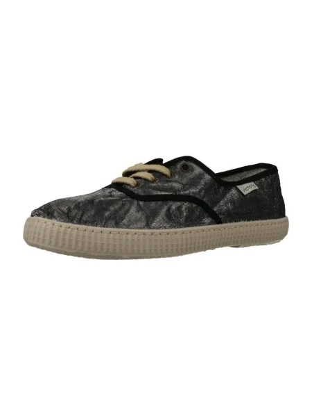 Pantofi Victoria argintiu