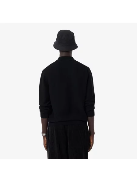 Классический свитер Lacoste черный