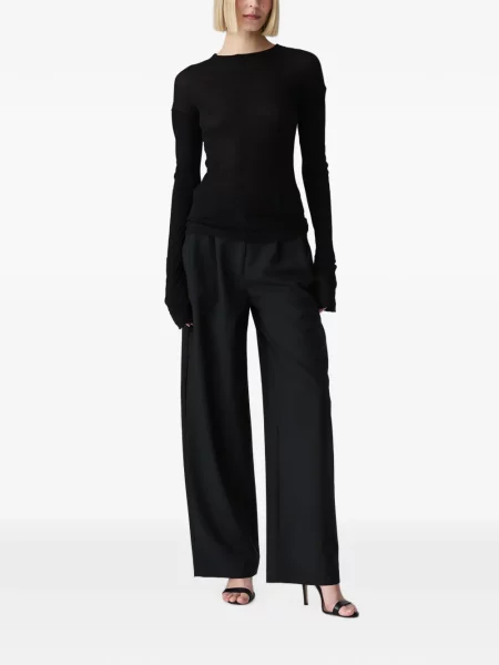 Lung top Vera Wang negru