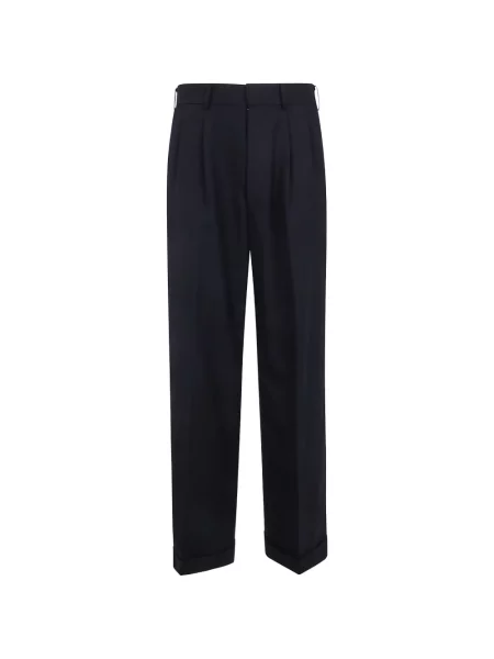 Pantaloni Junya Watanabe de lână negru