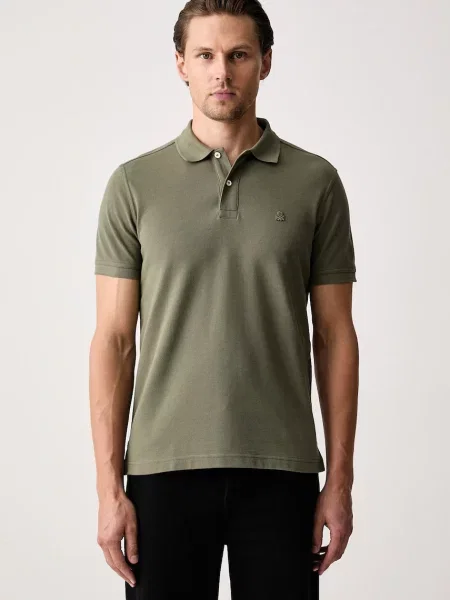 Tricou polo United Colors Of Benetton verde