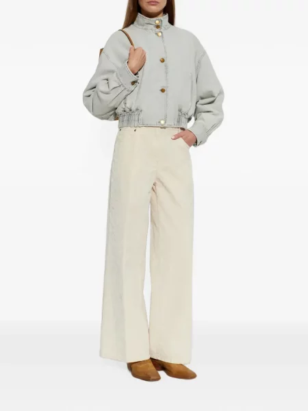 Pantaloni Forte_forte de catifea