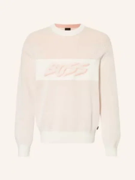 Boss Svetr Kaywatch režná / tmavě oranžová