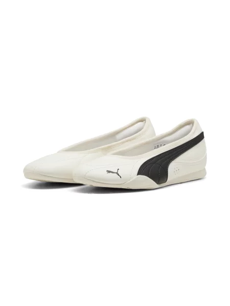 PUMA baleriny Catch Soleil Buty Warm Biały/Czarny białe