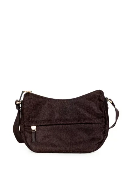 Geanta crossbody Borbonese cu imagine maro