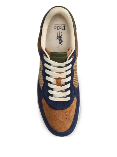 Chiloți Polo Ralph Lauren din țesătură twill cu autograf cu glugă albastru