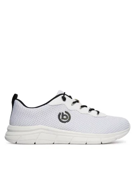 Sneakersy Bugatti białe