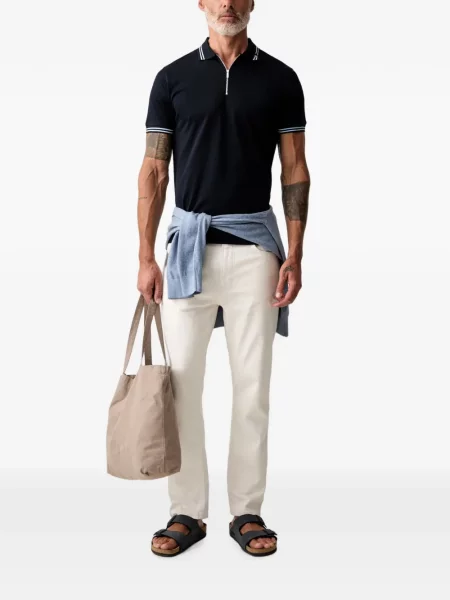 Tricou polo Karl Lagerfeld albastru