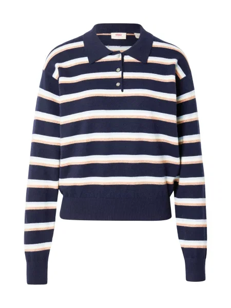 Levi's pulover pentru femei cu SUPER SOFT LS alb