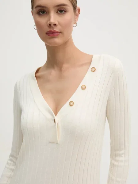 Pepe Jeans ruha IZABEL DRESS bézs