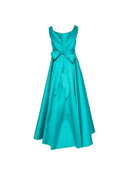 Rochie maxi Alessandro Legora cu funde verde