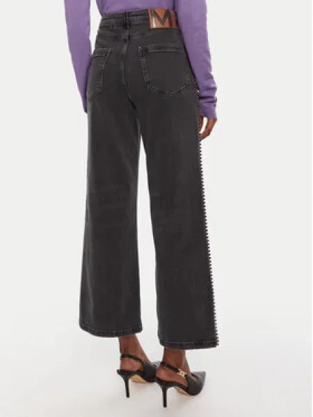 LOLA CASADEMUNT Jeans hlače Wide Leg siva