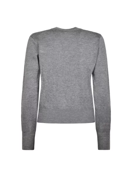 Sweter Ami Paris szary