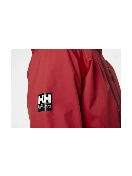 Bunda Helly Hansen s kapucňou červená