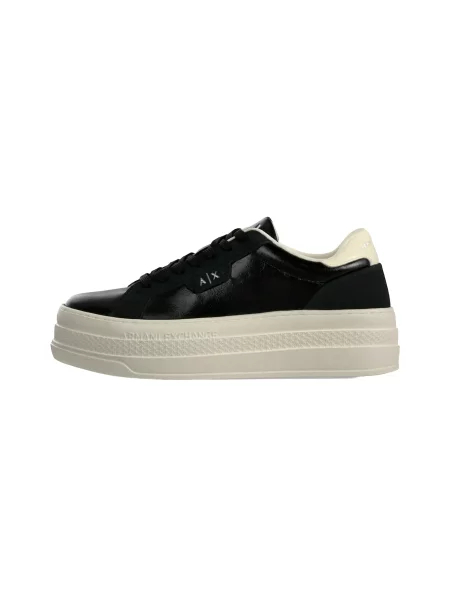 Sneakerși Armani Exchange negru