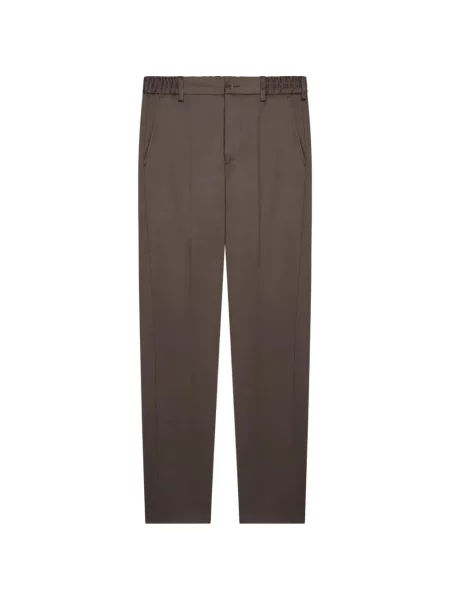 Pantaloni Valenza conici maro