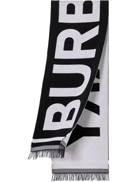 Szal dziecięca Burberry czarna