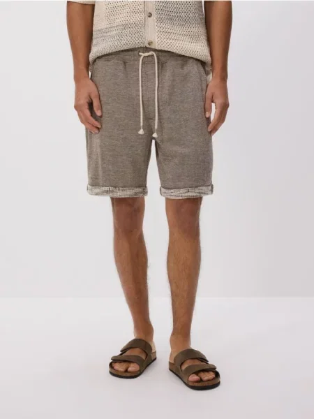 Шорты Reserved коричневые