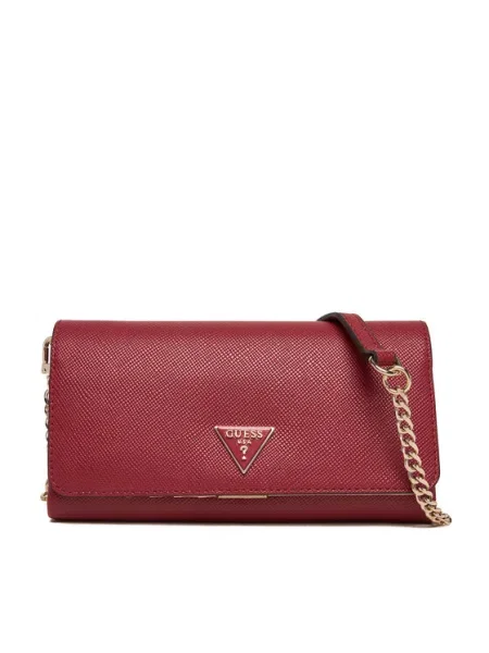 Guess Táska Noelle II Mini Fekete piros
