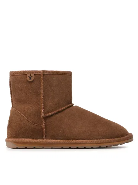 Μπότες Χιονιού EMU Australia Wallaby Mini Teens Chestnut καφέ