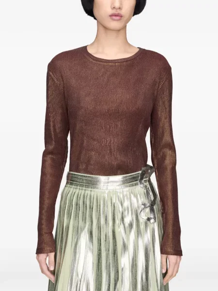 Tricou Maison Margiela maro