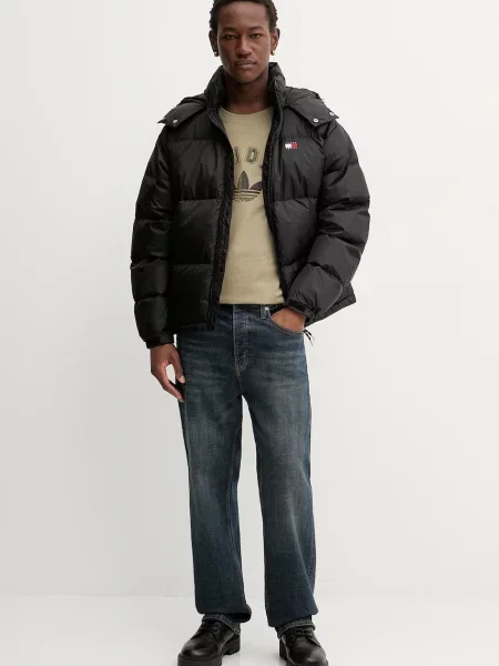 Tommy Jeans kurtka puchowa zimowa czarny