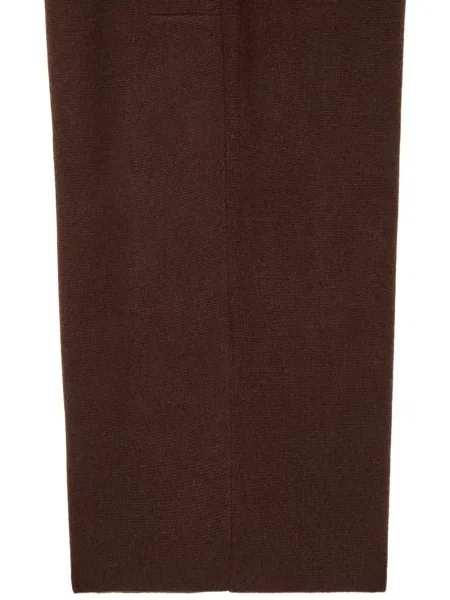 Pantaloni Tomboy tricotate maro