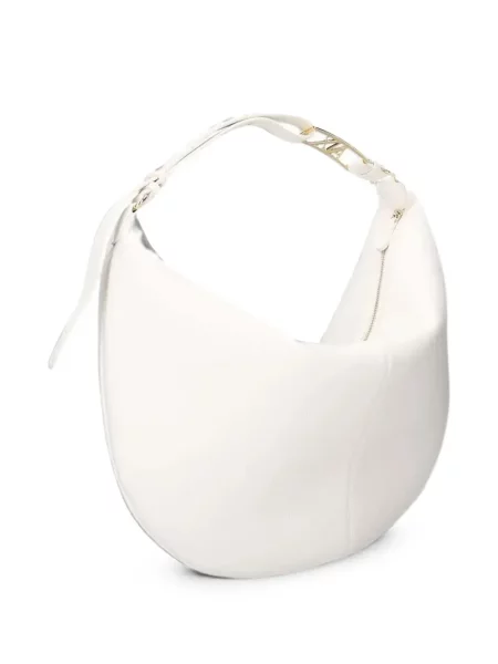 Geantă shopper Armani Exchange cu autograf alb