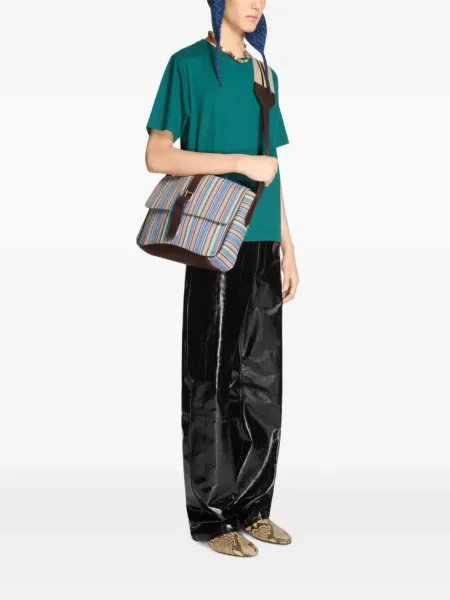 Drobė rankinė per petį Dries Van Noten ruda
