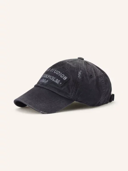 Acne Studios Džíny-Cap černá