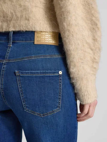 Jeansy z 5 o kroju wide fit Mac