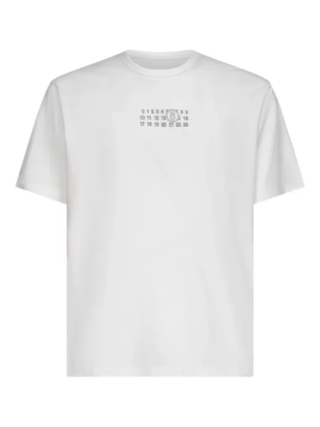 Tricou Mm6 Maison Margiela alb