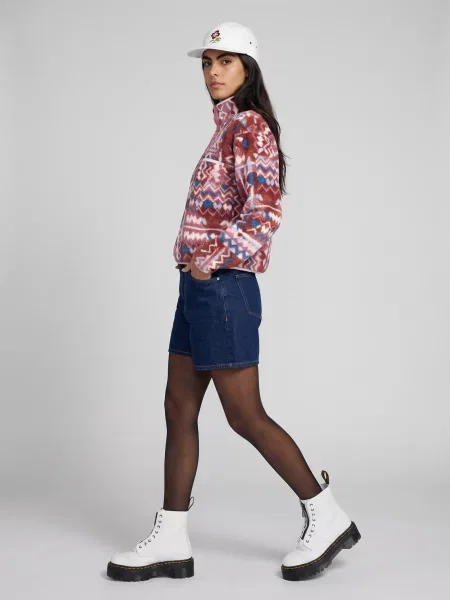 Fleece pattanás ruha Columbia nyomtatás
