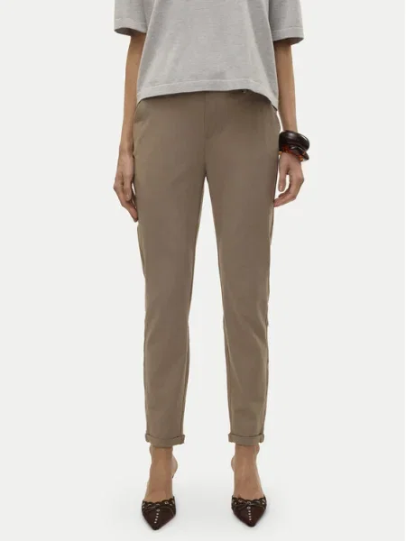 Vero Moda Pantaloni chino Maya bej